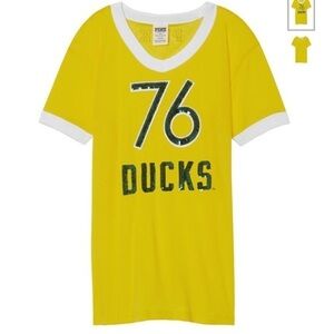 🆕PINK VS bling Oregon Ducks tee